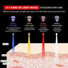 Load image into Gallery viewer, LED-Light-Therapy-Face-neck-Mask