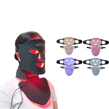 Load image into Gallery viewer, LED-therapy-beauty-mask-neck