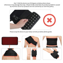 Load image into Gallery viewer, infrared-light-therapy-belts-660nm-850nm-470nm-for-body-pain-relief