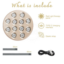 Load image into Gallery viewer, Latest Rechargeable Red Light Therapy Pad 660nm 850nm for Pain Relief at Home Office